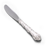 French Scroll by Alvin, Sterling Butter Spreader, Modern, Hollow Handle