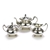 Ascot by Community, Silverplate 3-PC Tea Service