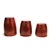 Portofino Cayenne by Tabletops Unlimited, Stoneware Canister Set