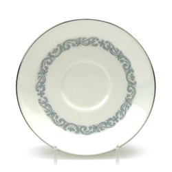 Silver Scroll by Minton, China Saucer