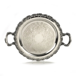 Du Maurier by Oneida, Silverplate Round Tray, Handles