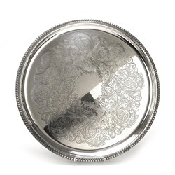 Brandon Hall by International, Silverplate Round Tray