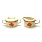 Fire Flower by Lenox, Temperware Cream & Sugar