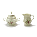 Moss Rose (San Souci, Ivory) by Rosenthal, China Cream & Sugar