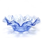 Caprice Moonlight Blue by Cambridge, Glass Bowl, Footed