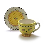 Mary Engelbreit by Michel & Co., Ceramic Cup & Saucer