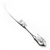 Grande Baroque by Wallace, Sterling Butter Spreader, Modern, Hollow Handle