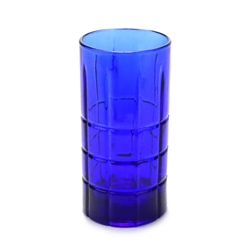 Tartan Cobalt by Anchor Hocking, Glass Iced Tea