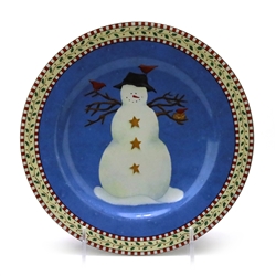 Snowman by Sakura, Stoneware Salad Plate