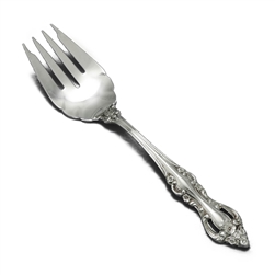 Romantic Rose by Japan, Silverplate Cold Meat Fork