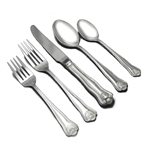 Stuart Shell by Frank Smith, Silverplate 5-PC Setting w/ Soup Spoon