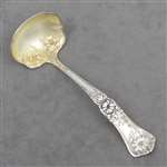 Grenoble by William A. Rogers, Silverplate Cream Ladle, Gilt Bowl