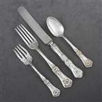 Grenoble by William A. Rogers, Silverplate Flatware Set, 6 4-Piece Dinner Size Place Settings