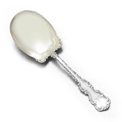 Louis XV by Whiting Div. of Gorham, Sterling Berry Spoon, Gilt Bowl, Monogram EA