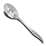 Magic Rose by 1847 Rogers, Silverplate Tablespoon, Pierced (Serving Spoon)