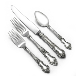 Meadow Rose by Watson, Sterling 4-PC Setting, Luncheon, French