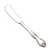 Melrose by Gorham, Sterling Butter Spreader, Flat Handle