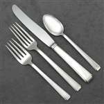 Modern Classic by Lunt, Sterling 4-PC Setting, Luncheon, Modern
