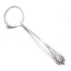 Monticello by Lunt, Sterling Cream Ladle, Monogram G