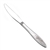 Morning Rose by Community, Silverplate Dinner Knife, Modern