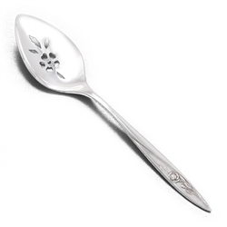 Morning Rose by Community, Silverplate Tablespoon, Pierced (Serving Spoon)