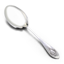 Mount Vernon by Lunt, Sterling Preserve Spoon, Monogram LW