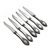 Old Colony by 1847 Rogers, Silverplate Fruit Knives, Set of 6, Hollow Handle