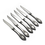 Old Colony by 1847 Rogers, Silverplate Fruit Knives, Set of 6, Hollow Handle