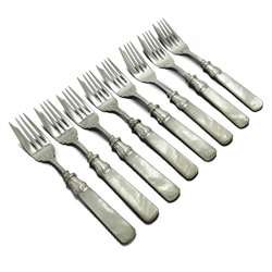 Pearl Handle by 1847 Rogers Salad Forks, Set of 8