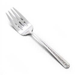 Rambler Rose by Towle, Sterling Cold Meat Fork