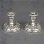 Repousse by Kirk, Sterling Candlestick Pair, S. Kirk & Son