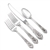 Rose Point by Wallace, Sterling 4-PC Setting, Luncheon, Modern