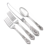 Rose Point by Wallace, Sterling 4-PC Setting, Luncheon, Modern