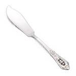 Rose Point by Wallace, Sterling Master Butter Knife, Flat Handle