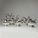 Victorian by Reed & Barton, Silverplate 5-PC Tea & Coffee Service