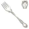 Violet by Wallace, Sterling Pastry Fork, Monogram B