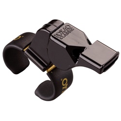 Fox40 Classic Fingergrip Whistle Black