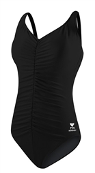 TYR Solid Shirred Front Controlfit Finess Tank