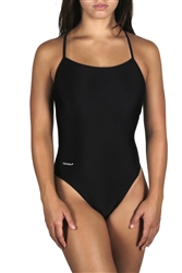 Female One Piece Tie-Back Swimsuit