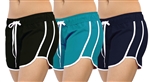 New Women's Quick Dry Swim Shorts Beach Board Shorts Swimsuit