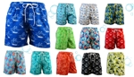 Adoretex Men's Printed Swim Shorts Board Shorts with Mesh Lining