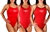 Adoretex Women's Guard Polyester Wide Strap  Swimsuit