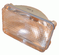 Headlight lens. For Club Car G&E