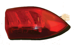 Taillight assembly, driver side. For Club Car G&E 2004-up Precedent