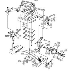 Assembly, Spindle passenger side