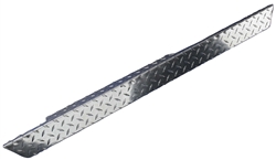 Bright Diamond Plate Full Rocker & Sill, Passenger's Side