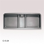 Club Car Under Seat Tray Black