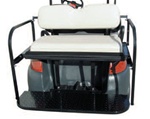 Club Car Precedent Rear Flip Flop Seat Kit Steel