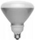16 watt compact fluorescent flood light bulb for indoor use