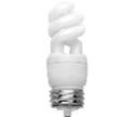 4 WATT MINI-MINI-SPRING LAMP WITH E26 MEDIUM BASE